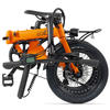 Eovolt City 4 Velocidades Plegable E-bike 16" Naranja
