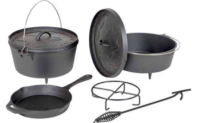 Bo-Camp Urban Outdoor Cast Iron Frying Pan