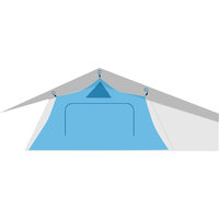 Tienda interior Adventure 165 de Campwerk