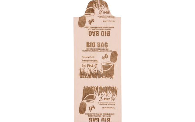 BranQ Bio Bag kompostierbare Toilettenbeutel 22 Liter