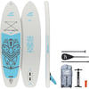Indiana 11'6 Family Pack Stand Up Paddling-Board inkl. Paddel und Luftpumpe Grau