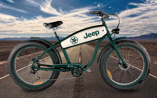 Jeep Cruise CR E-Bike 26 " Verde