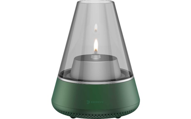 Kooduu Nordic Light Pro Öllampe inkl. Bluetooth Lautsprecher Grün