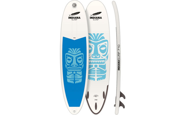 Indiana 7'1 Surf Inflatable planche de surf gonflable, pompe à air incluse