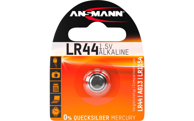 Ansmann LR44 Knopfzelle Batterie 1,5 V