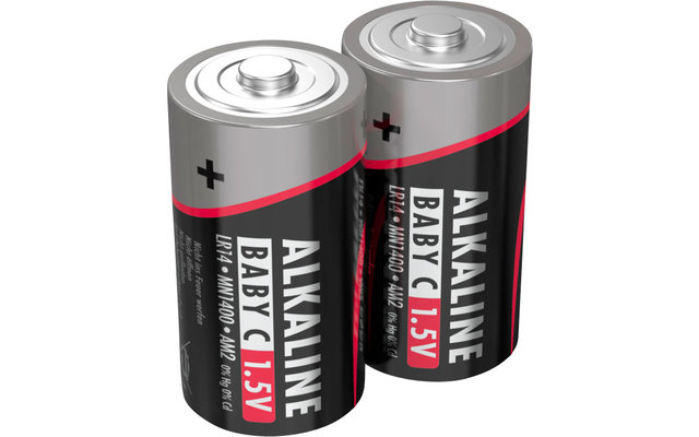 Ansmann alkaline baby C / LR 14 batterij 1,5 V - 2-delige set