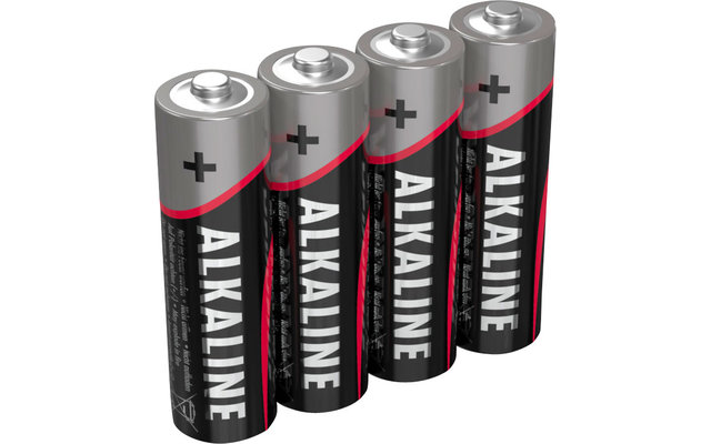 Batteria alcalina Ansmann Mignon AA 1,5 V Set di 4