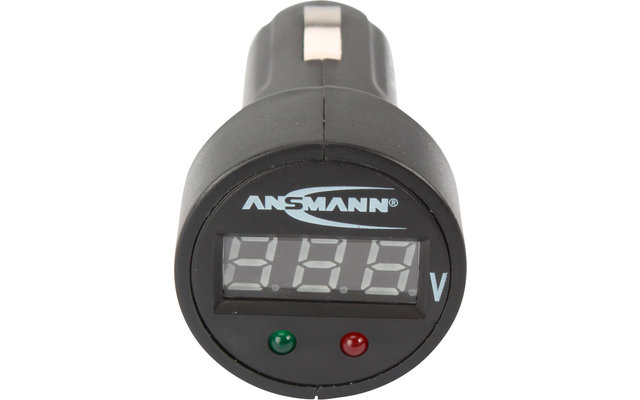 Comprobador de baterías de coche Ansmann Comprobador de tensión 12 / 24 V