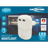 Ansmann NL15AC + 2USB Nachtlicht mit Dämmerungssensor inkl. 2 USB-Anschlüssen