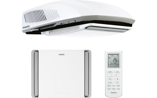 Mestic RTA-2500 roof air conditioner incl. remote control