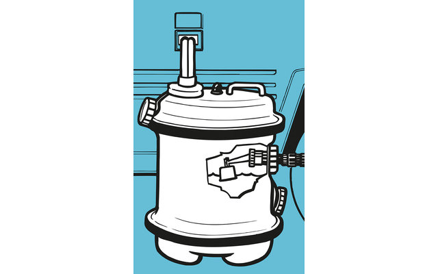 PAT Aquaroll Réservoir à roulettes 40 litres