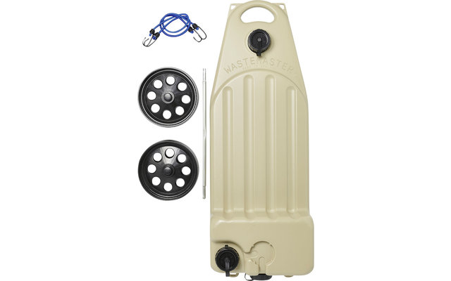 Beige filmprojektor mit zwei schwarzen Filmrollen auf weißem Hintergrund