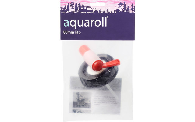 PAT Aquaroll kraan voor roltank 80 mm