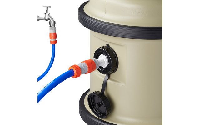 Adaptador de manguera de agua PAT Aquaroll para depósitos de agua 7,5 m