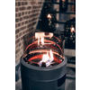 Enders Nova LED L radiant heater / flame play Grey / Black