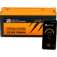 Liontron LiFePO4 LX Arctic Smart Bluetooth BMS Lithium-Batterie 12 V  / 100 Ah