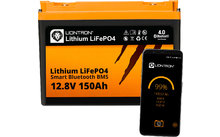 Liontron LiFePO4 LX Arctic Smart Bluetooth BMS Batteria al litio 12,8 V