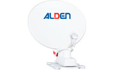 Sistema de satélite totalmente automático Alden Onelight 65 HD, incluido el módulo de control S.S.C. HD y el televisor LED Ultrawide