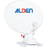 Impianto satellitare completamente automatico Alden AS2 60 HD Platinium con modulo di controllo S.S.C. HD e TV LED Ultrawide da 18,5 pollici