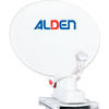 Sistema de satélite Alden Onelight 65 HD totalmente automático, incluido el módulo de control S.S.C. HD y el televisor LED Ultrawide de 22"