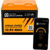 Liontron LiFePO4 Smart Bluetooth BMS Batterie au lithium 12,8 V / 40 Ah