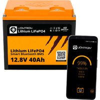 Liontron LiFePO4 Smart Bluetooth BMS Lithium-Batterie 12 V / 40 Ah