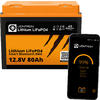 Liontron LiFePO4 Smart Bluetooth BMS Batterie au lithium 12,8 V / 80 Ah