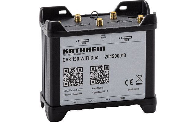Kathrein Car 150 WiFi Duo Camping Routeur WLAN LTE