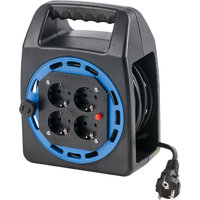 Compact Cable Reel 4x Socket with Earthing Contact 20 m