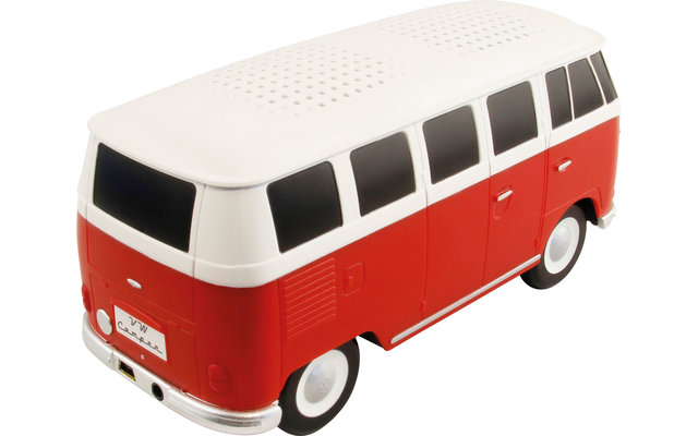 VW Collection T1 Bus Haut-parleur Bluetooth rouge