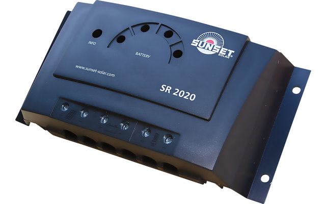 Sunset SR 2020 Regulador de carga solar 20 A