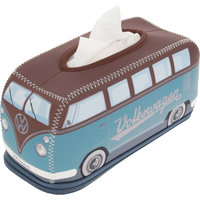VW Collection T1 Bus 3D Neopren Kosmetikspender  petrol / braun