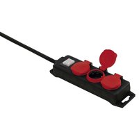 Power strip with switch 3-fold 1.5 m