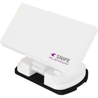 Selfsat Snipe Platinum vollautomatische Flachantenne mit Bluetooth Fernbedienung Single LNB