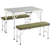 Coleman Pack-Away Table Bench Set for 4 People