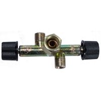 Double vanne de d&eacute;rivation gaz Campingaz