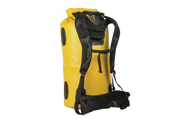 Sea to Summit Hydraulic Dry Pack with Harness Rucksack gelb 35 Liter