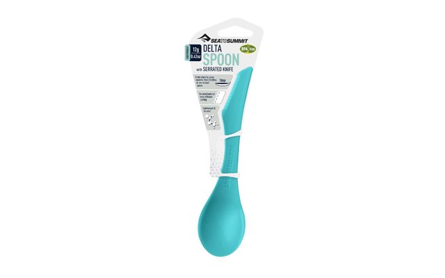 Sea to Summit Delta Spoon with Knife grey