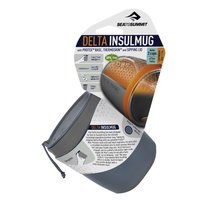 Sea to Summit Delta Insulated Mug Isolierter Becher grau 473 ml 