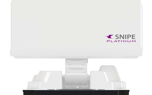 Selfsat Snipe Platinum fully automatic flat antenna with Bluetooth remote control Single LNB