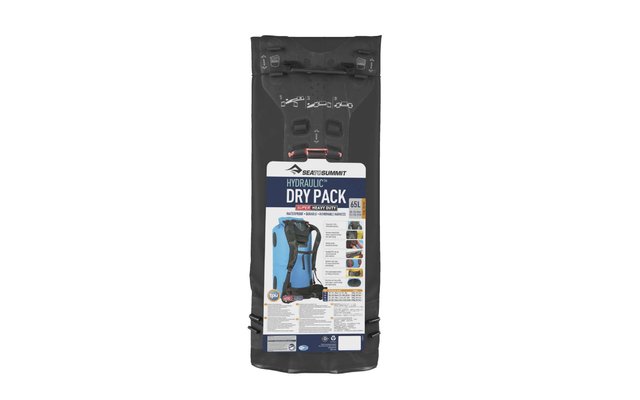 Sea to Summit Hydraulic Dry Pack with Harness Backpack Black 65 Liter
