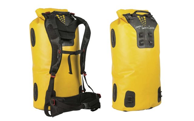 Sea to Summit Hydraulic Dry Pack with Harness Backpack Yellow 35 Liter