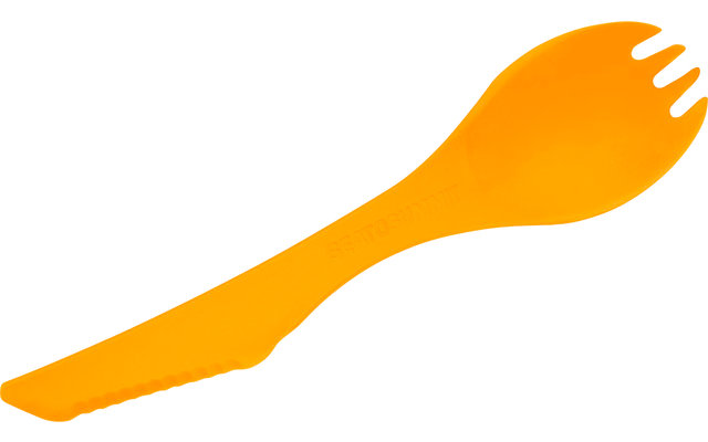 Combinaison de couverts Sea to Summit Delta Spork Cuillère Couteau Fourchette orange