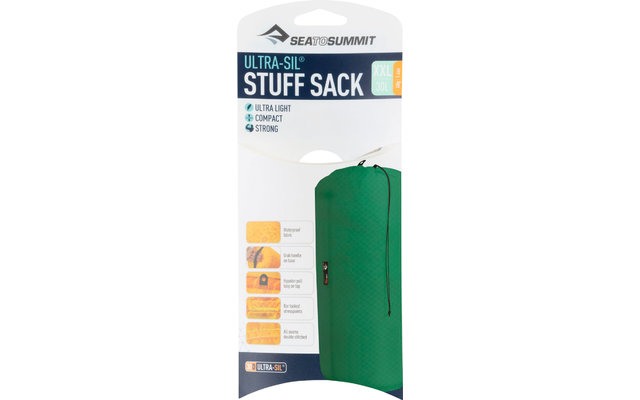 Sea to Summit Ultra-Sil Stuff Sack Packsack 30 Liter grün