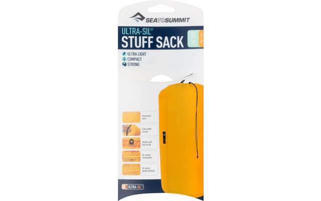 Sea to Summit Ultra-Sil Stuff Sack Packsack 20 Liter gelb