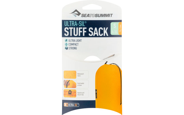 Sea to Summit Ultra-Sil Stuff Sack Packsack 6,5 litri giallo