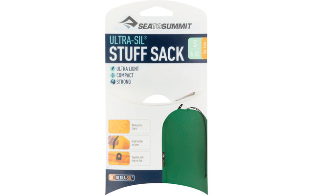 Sea to Summit Ultra-Sil Stuff Sack Packsack 6,5 liter groen
