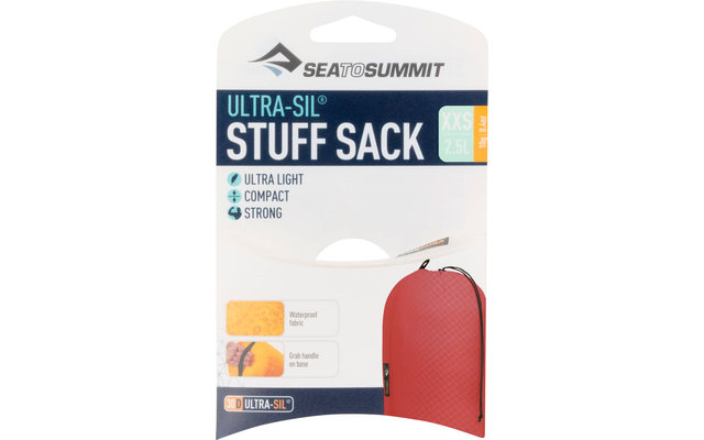 Sea to Summit Ultra-Sil Stuff Sack Packsack 2,5 Liter rot