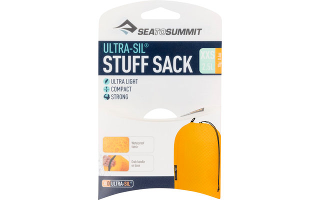 Sea to Summit Ultra-Sil Stuff Sack Packsack 2,5 litros amarillo