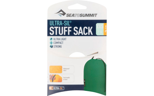 Sea to Summit Ultra-Sil Stuff Sack Packsack 2,5 Liter grün